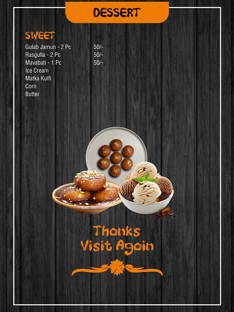 Menu Page 8